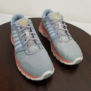 K-Swiss Size 9 Running Shoes Gray Blue